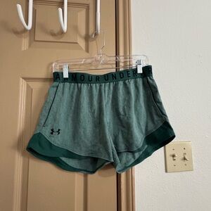 Under Armour Green Running Shorts